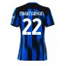 Billige Inter Milan Henrikh Mkhitaryan #22 Hjemmebane Fodboldtrøjer Dame 2023-24 Kortærmet